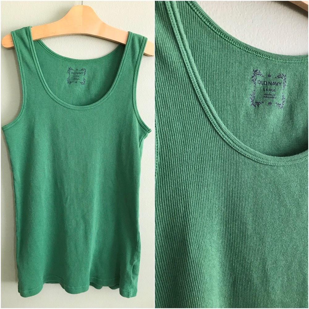 Old Navy First-Layer Fitted Rib-Knit Tank